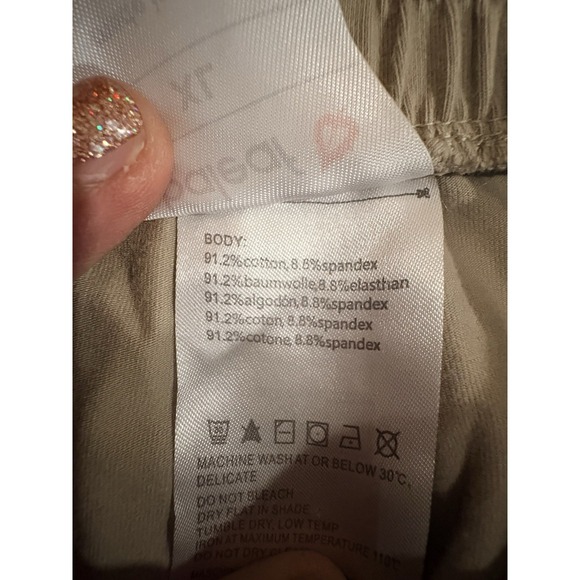 Baleaf Cotton Joggers Sweatpants Men's XL Beige Pockets Drawstring - Picture 6 of 8